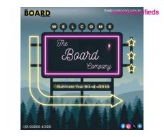 Transform Your Brand with the Best 3D Letters Manufacturers In Bangalore|Theboardcompany.in