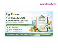 FSSC 22000 Certification Services in India | Fast & Reliable Food Safety Certification