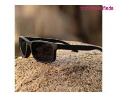 Classic Black Square Polarized Sunglasses