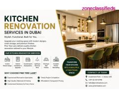 Kitchen Renovation Services in Dubai – Pine Tree Lane