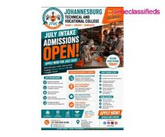 Register at the Johannesburg Technical and Vocational College