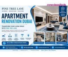Apartment Renovation Dubai – Professional Home Makeovers by Pine Tree Lane