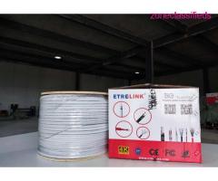 CX- RG59 - 2C White 305M Etrolink