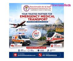 Panchmukhi Low Cost Air Ambulance in Patna- Available day and night