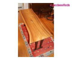 Natural beauty with live edge wood slab tables