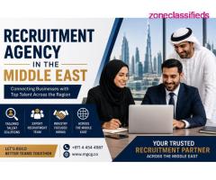 Recruitment Agency in the Middle East | MGCG Middle East